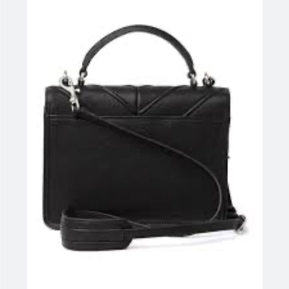 Aimee Kestenberg Mia Purse Velvet Expandable Crossbody Black - Picture 2 of 13